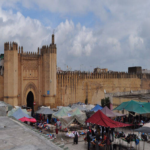 fez-rempart 3 Days tour from marrakech to Sahara Desert