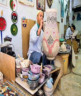 pottery-mozaic art of morocco